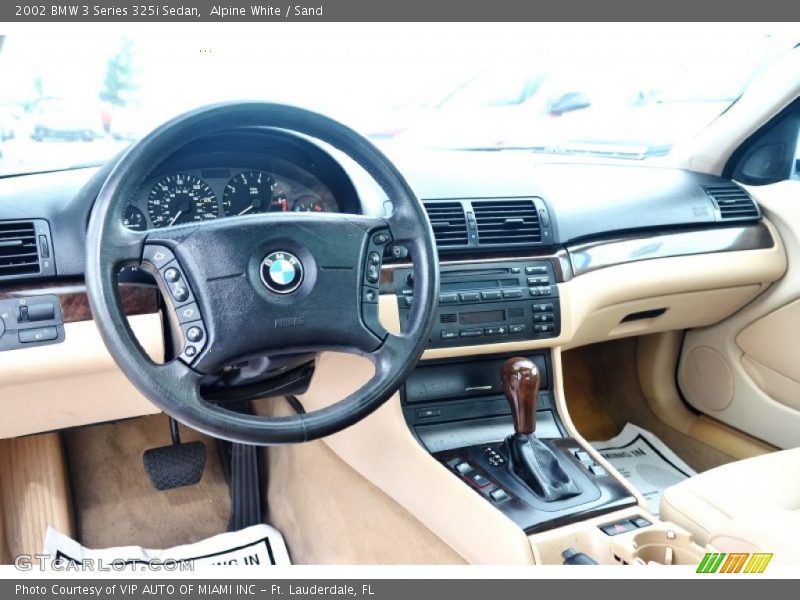 Dashboard of 2002 3 Series 325i Sedan