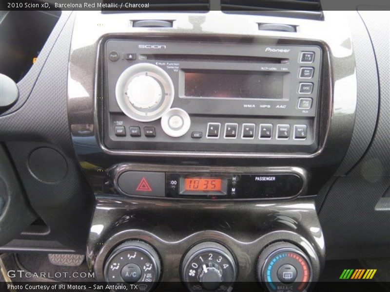 Barcelona Red Metallic / Charcoal 2010 Scion xD