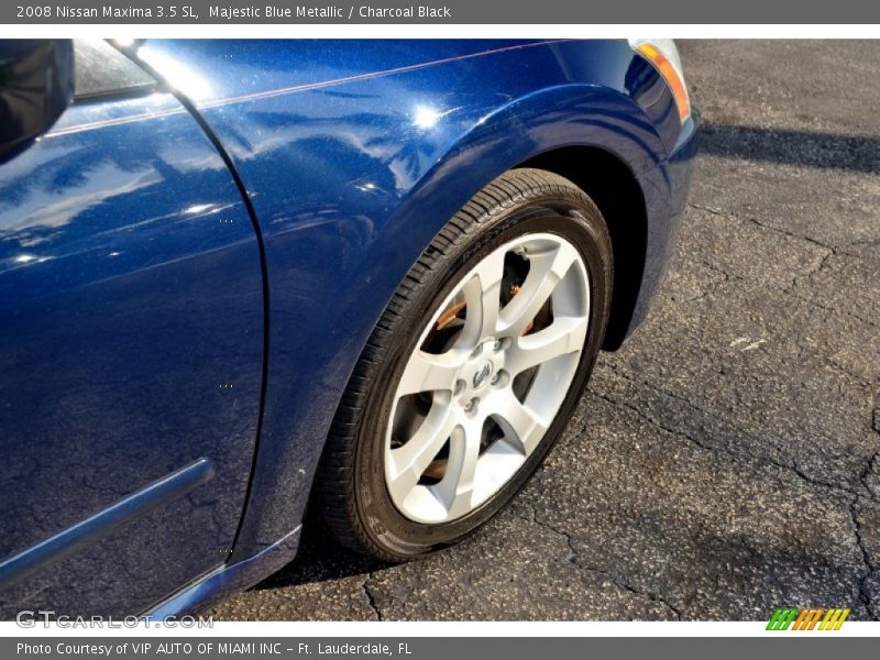 Majestic Blue Metallic / Charcoal Black 2008 Nissan Maxima 3.5 SL