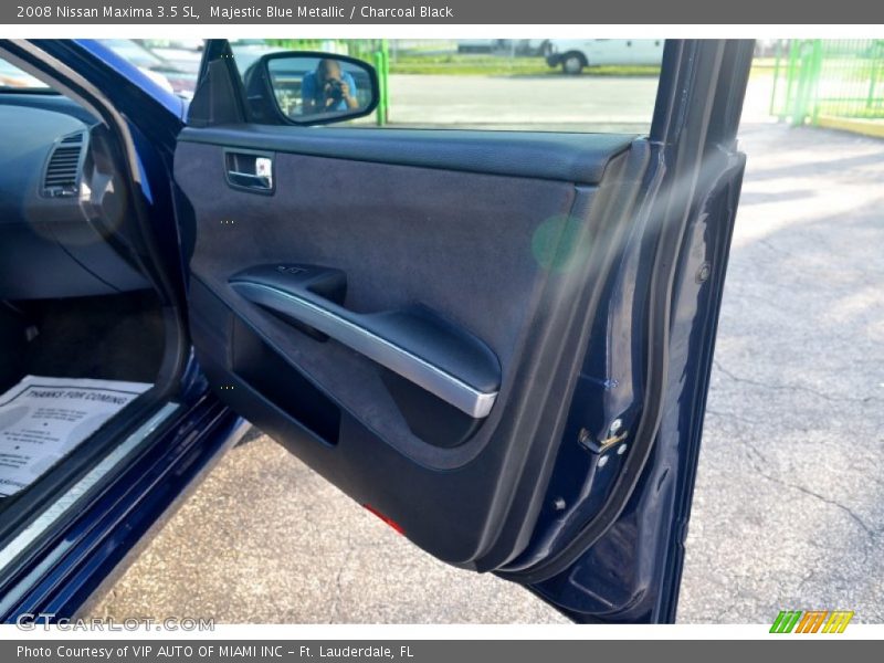 Majestic Blue Metallic / Charcoal Black 2008 Nissan Maxima 3.5 SL