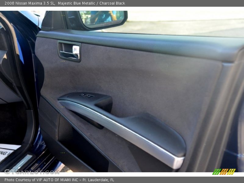 Majestic Blue Metallic / Charcoal Black 2008 Nissan Maxima 3.5 SL