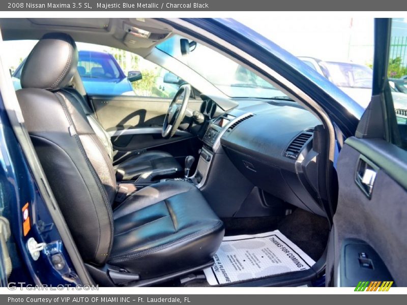 Majestic Blue Metallic / Charcoal Black 2008 Nissan Maxima 3.5 SL
