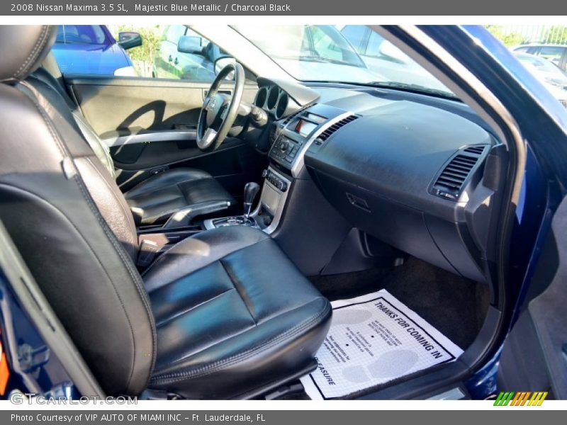Majestic Blue Metallic / Charcoal Black 2008 Nissan Maxima 3.5 SL