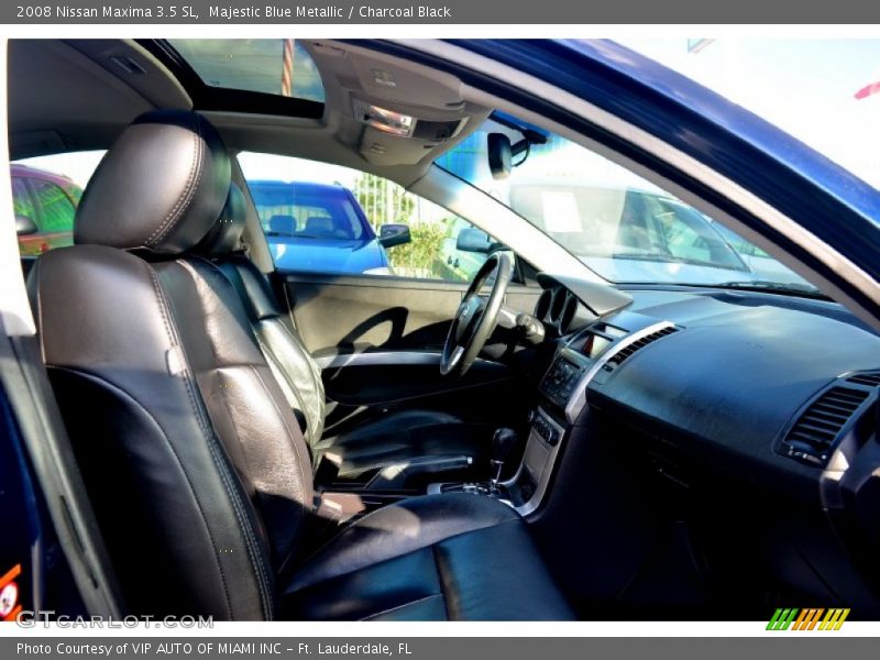 Majestic Blue Metallic / Charcoal Black 2008 Nissan Maxima 3.5 SL