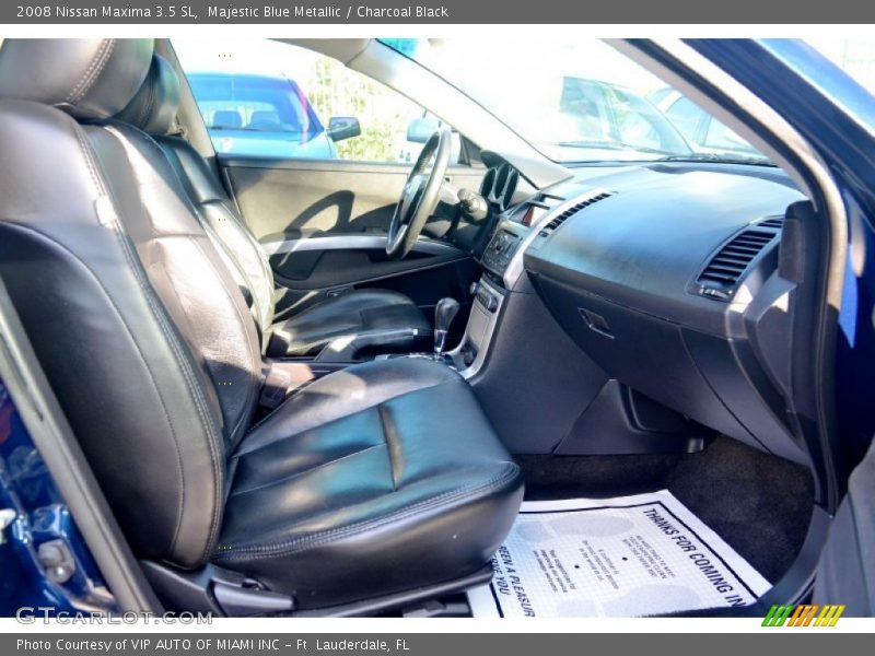 Majestic Blue Metallic / Charcoal Black 2008 Nissan Maxima 3.5 SL