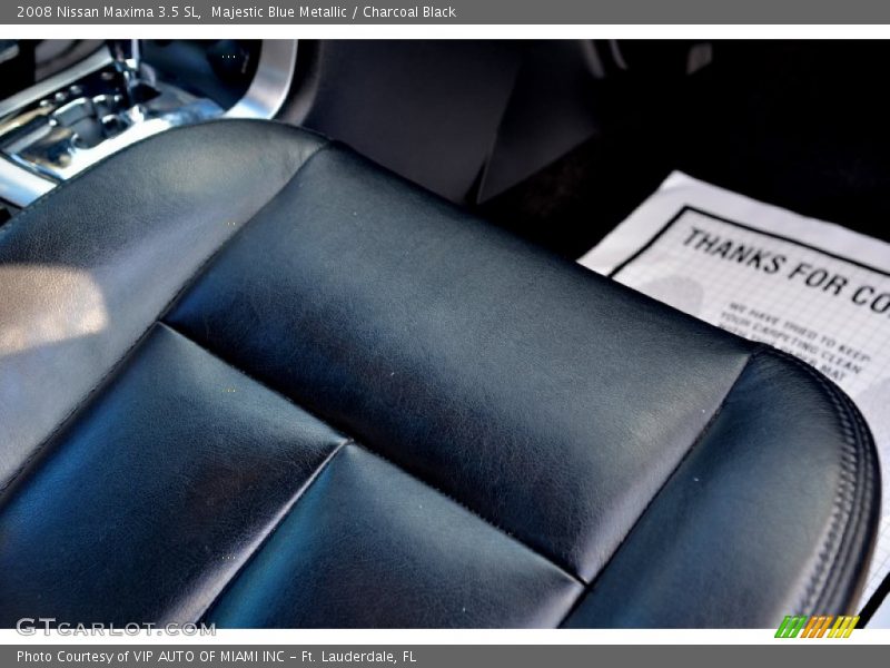 Majestic Blue Metallic / Charcoal Black 2008 Nissan Maxima 3.5 SL