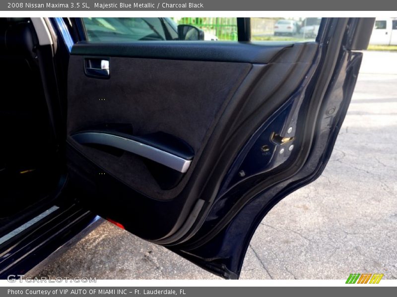 Majestic Blue Metallic / Charcoal Black 2008 Nissan Maxima 3.5 SL