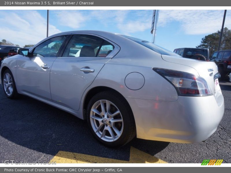 Brilliant Silver / Charcoal 2014 Nissan Maxima 3.5 S