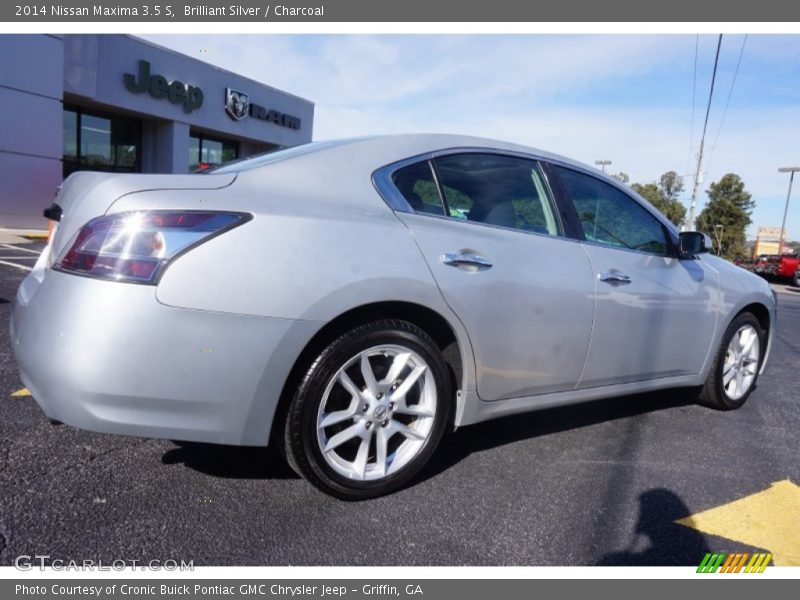 Brilliant Silver / Charcoal 2014 Nissan Maxima 3.5 S