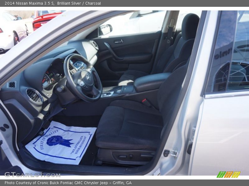 Brilliant Silver / Charcoal 2014 Nissan Maxima 3.5 S