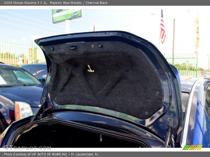 Majestic Blue Metallic / Charcoal Black 2008 Nissan Maxima 3.5 SL