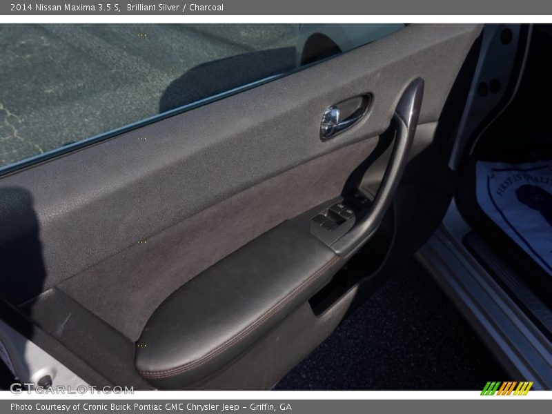 Brilliant Silver / Charcoal 2014 Nissan Maxima 3.5 S