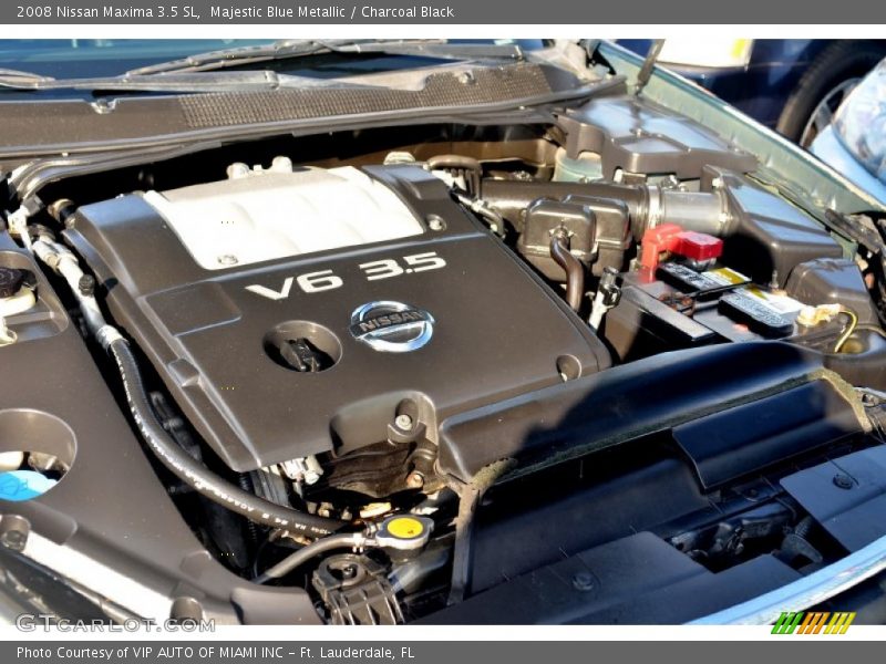 Majestic Blue Metallic / Charcoal Black 2008 Nissan Maxima 3.5 SL