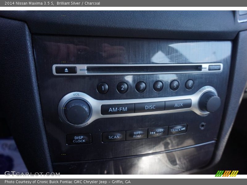 Brilliant Silver / Charcoal 2014 Nissan Maxima 3.5 S