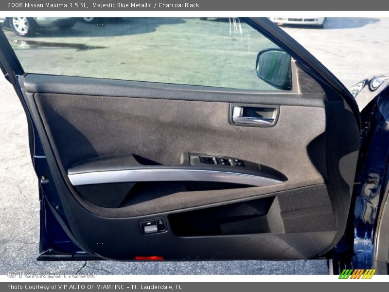 Majestic Blue Metallic / Charcoal Black 2008 Nissan Maxima 3.5 SL