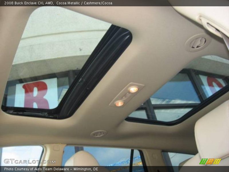 Cocoa Metallic / Cashmere/Cocoa 2008 Buick Enclave CXL AWD