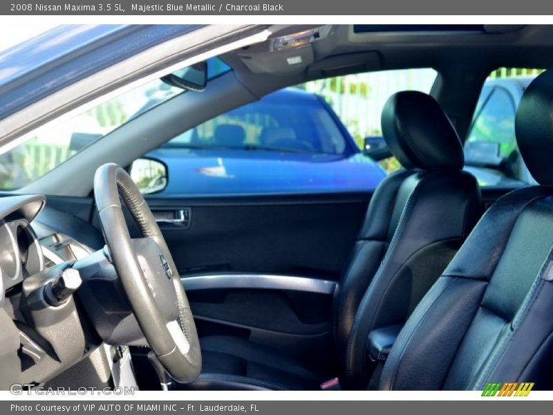 Majestic Blue Metallic / Charcoal Black 2008 Nissan Maxima 3.5 SL