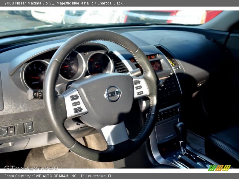 Majestic Blue Metallic / Charcoal Black 2008 Nissan Maxima 3.5 SL