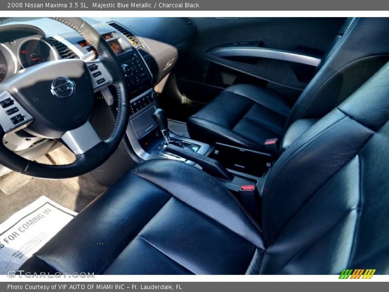 Majestic Blue Metallic / Charcoal Black 2008 Nissan Maxima 3.5 SL