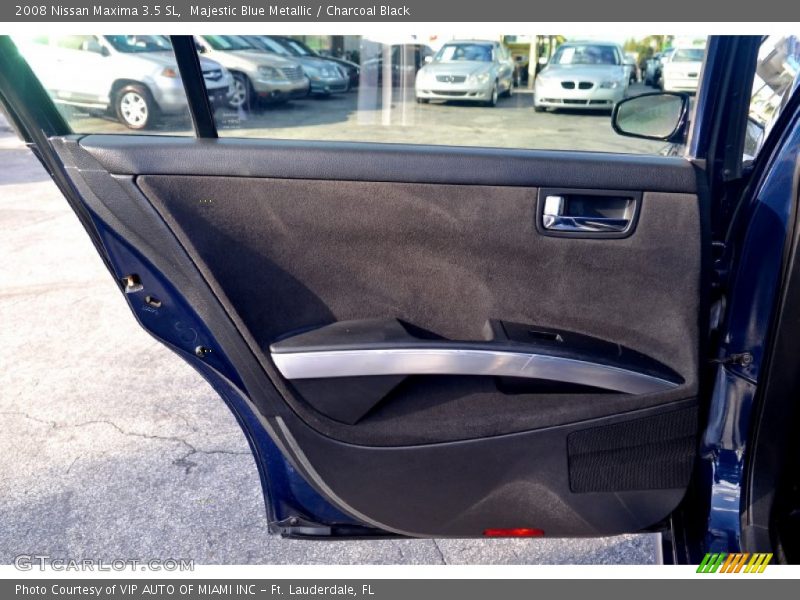 Majestic Blue Metallic / Charcoal Black 2008 Nissan Maxima 3.5 SL