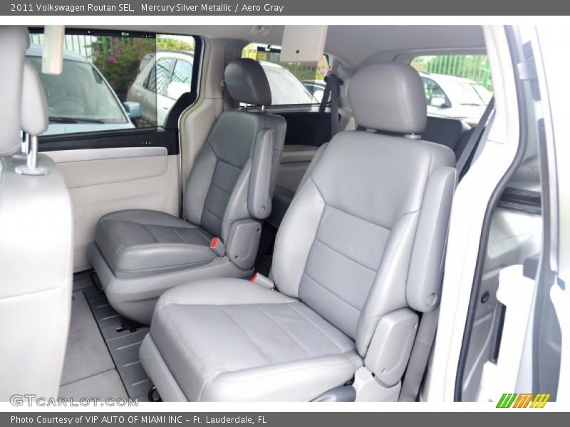 Rear Seat of 2011 Routan SEL