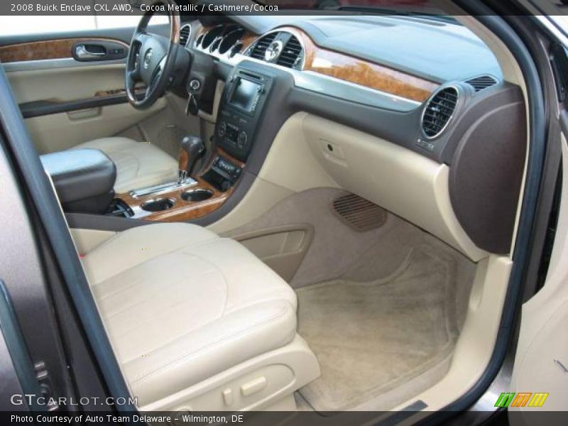 Cocoa Metallic / Cashmere/Cocoa 2008 Buick Enclave CXL AWD