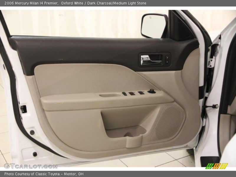 Oxford White / Dark Charcoal/Medium Light Stone 2006 Mercury Milan I4 Premier