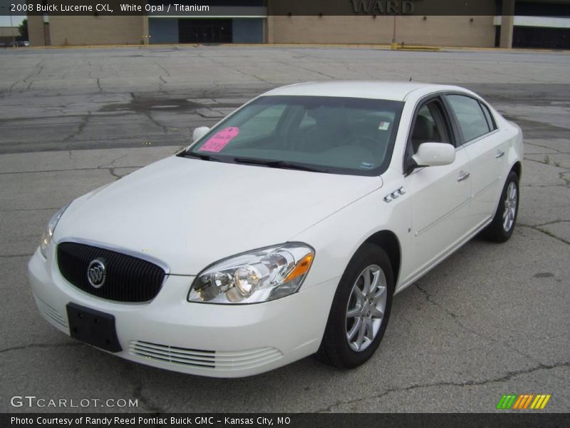 White Opal / Titanium 2008 Buick Lucerne CXL