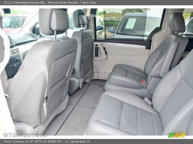 Rear Seat of 2011 Routan SEL
