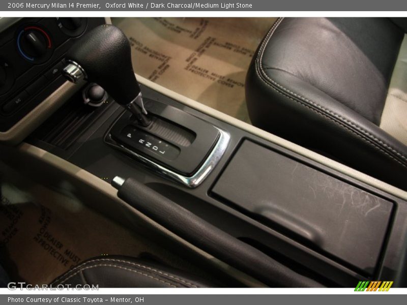 Oxford White / Dark Charcoal/Medium Light Stone 2006 Mercury Milan I4 Premier