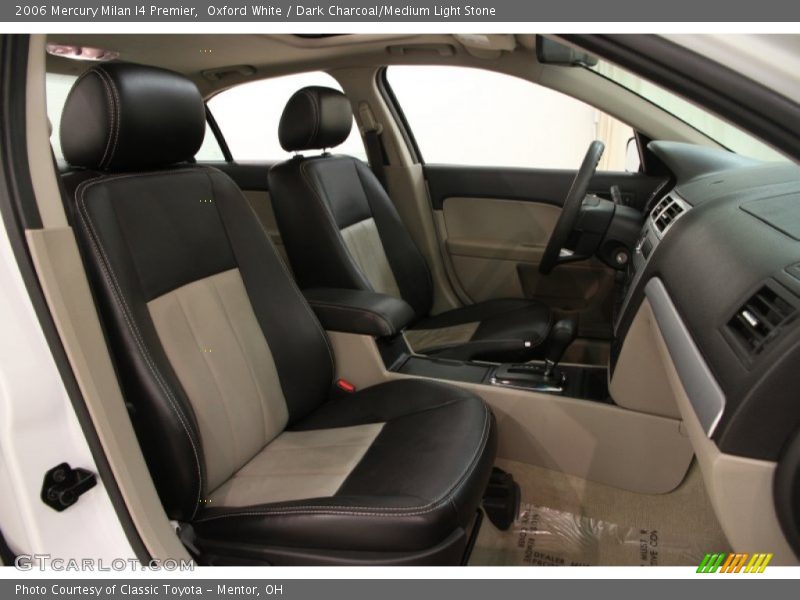 Oxford White / Dark Charcoal/Medium Light Stone 2006 Mercury Milan I4 Premier