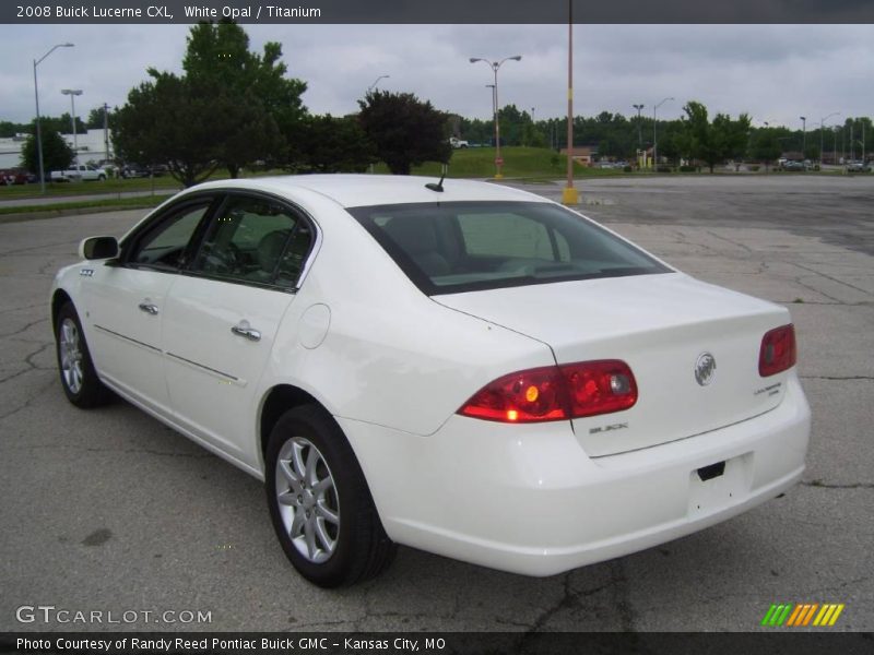 White Opal / Titanium 2008 Buick Lucerne CXL