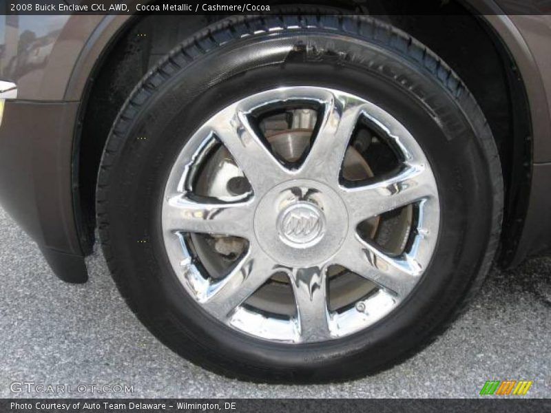 Cocoa Metallic / Cashmere/Cocoa 2008 Buick Enclave CXL AWD