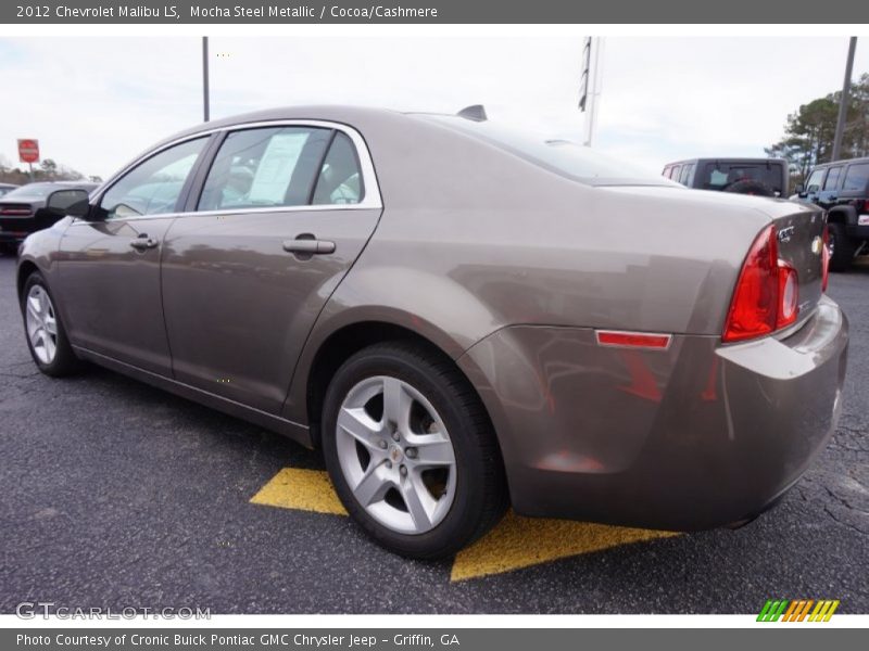 Mocha Steel Metallic / Cocoa/Cashmere 2012 Chevrolet Malibu LS