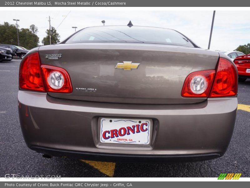 Mocha Steel Metallic / Cocoa/Cashmere 2012 Chevrolet Malibu LS