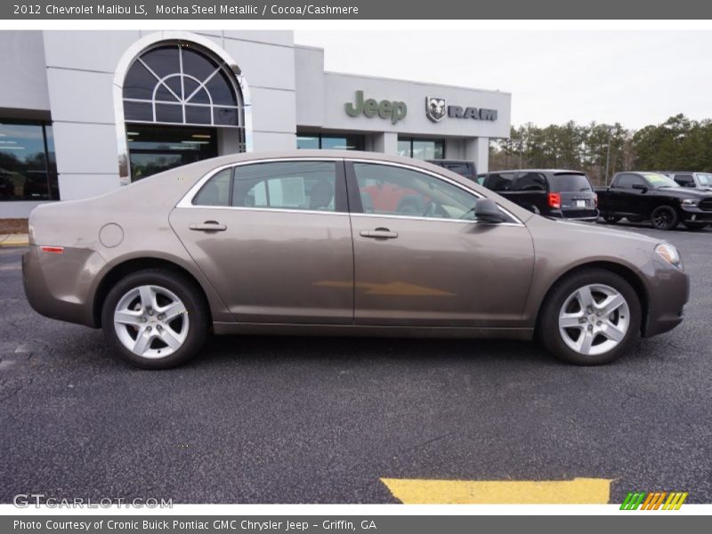 Mocha Steel Metallic / Cocoa/Cashmere 2012 Chevrolet Malibu LS