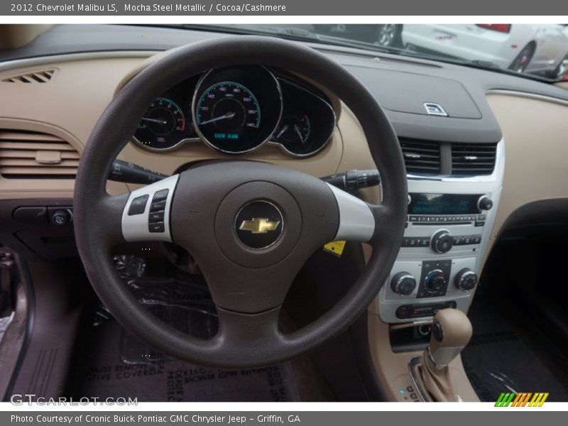 Mocha Steel Metallic / Cocoa/Cashmere 2012 Chevrolet Malibu LS