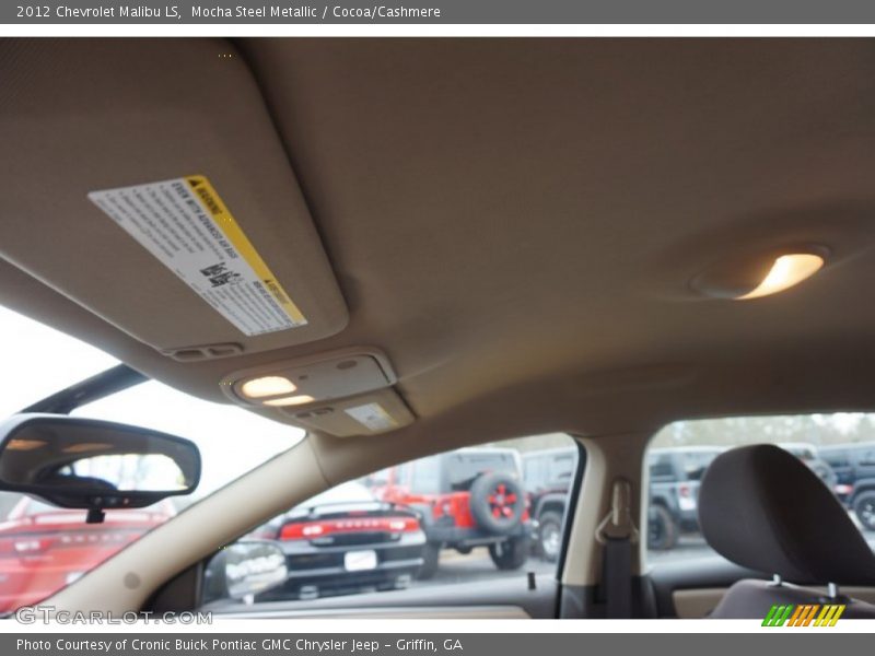 Mocha Steel Metallic / Cocoa/Cashmere 2012 Chevrolet Malibu LS