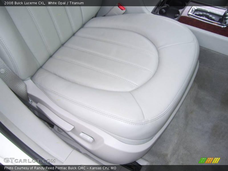 White Opal / Titanium 2008 Buick Lucerne CXL