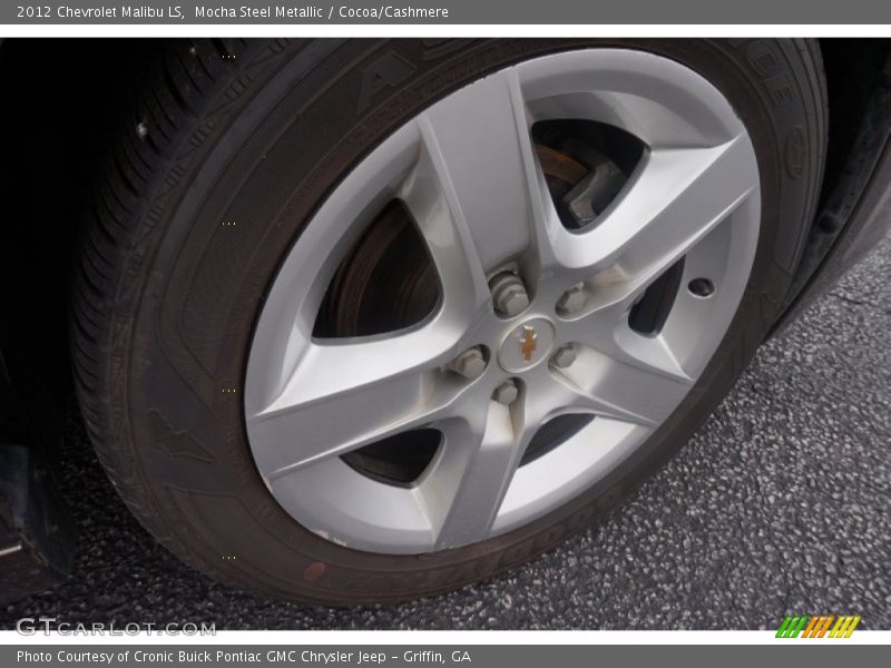 Mocha Steel Metallic / Cocoa/Cashmere 2012 Chevrolet Malibu LS
