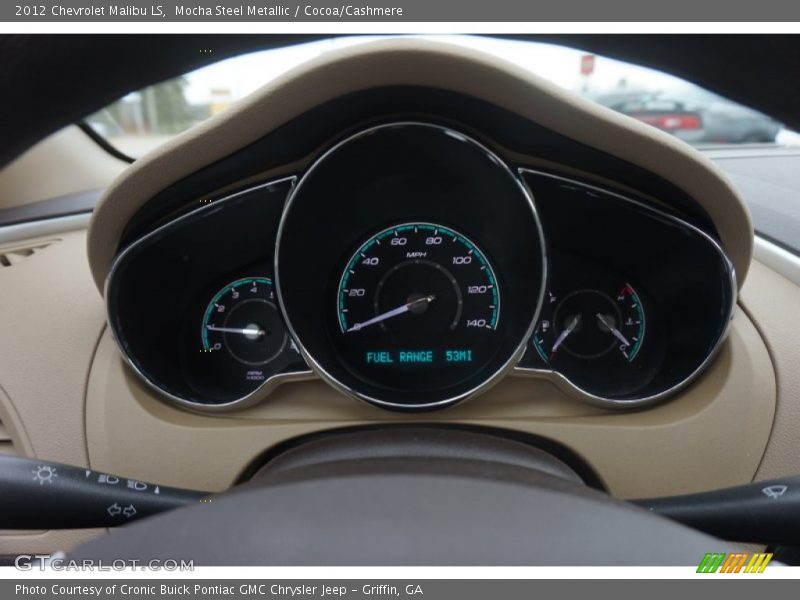 Mocha Steel Metallic / Cocoa/Cashmere 2012 Chevrolet Malibu LS