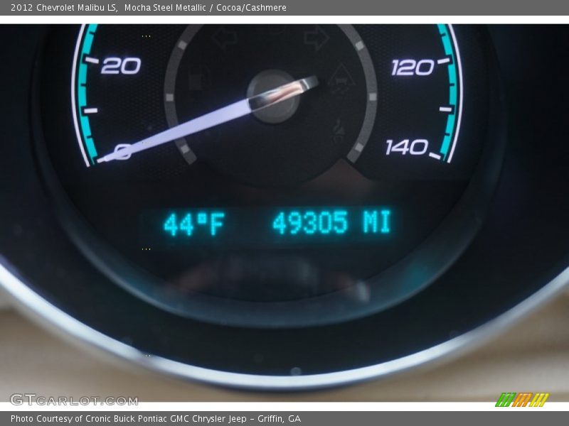 Mocha Steel Metallic / Cocoa/Cashmere 2012 Chevrolet Malibu LS