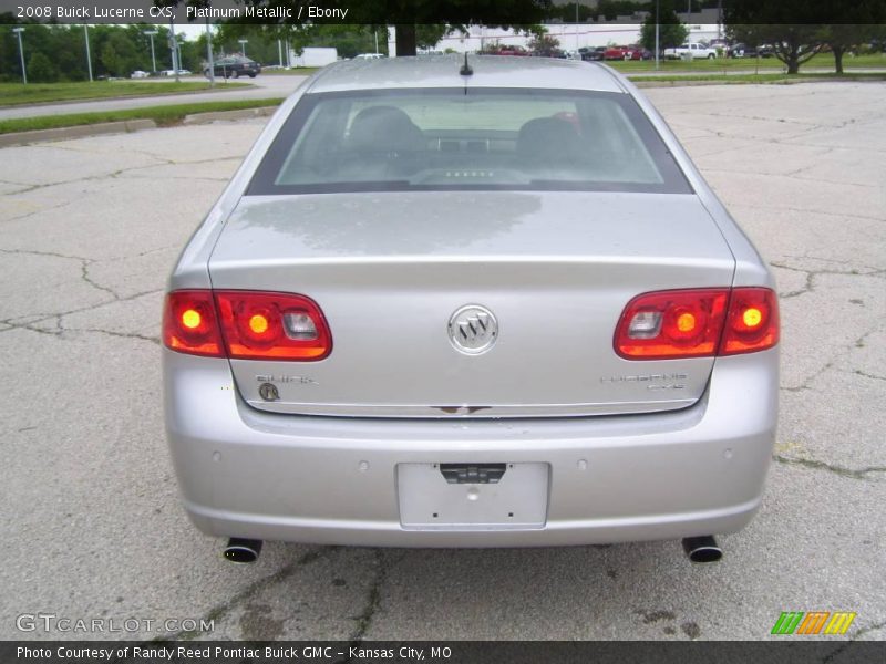 Platinum Metallic / Ebony 2008 Buick Lucerne CXS