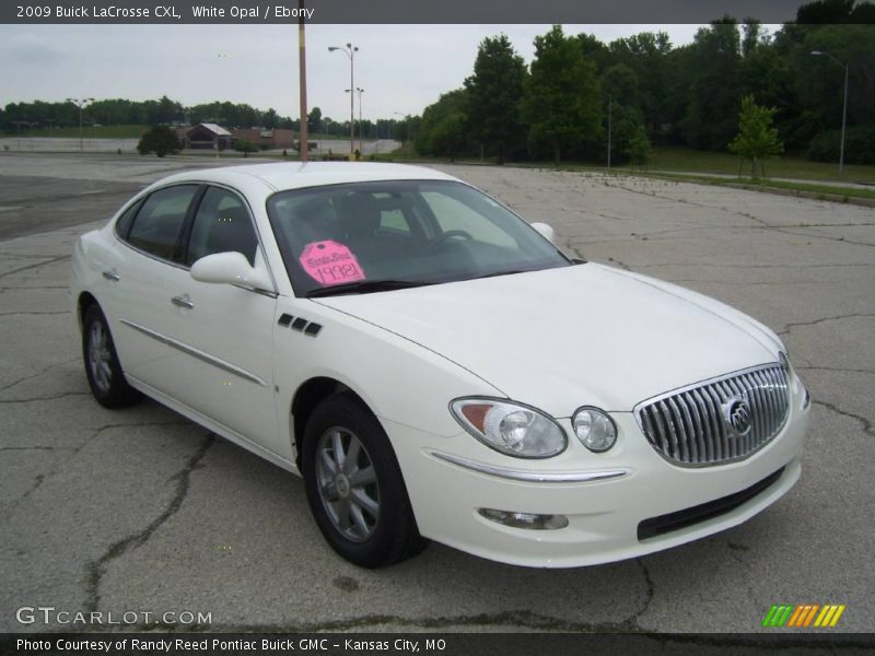 White Opal / Ebony 2009 Buick LaCrosse CXL