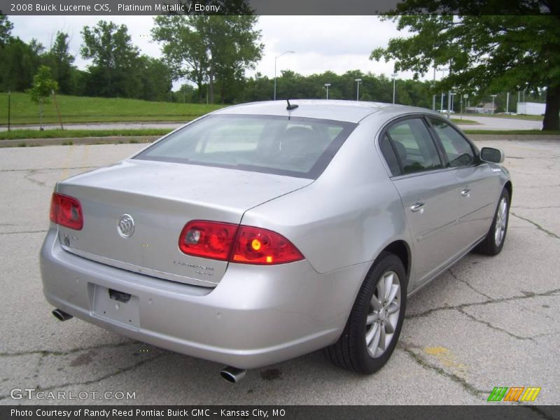 Platinum Metallic / Ebony 2008 Buick Lucerne CXS