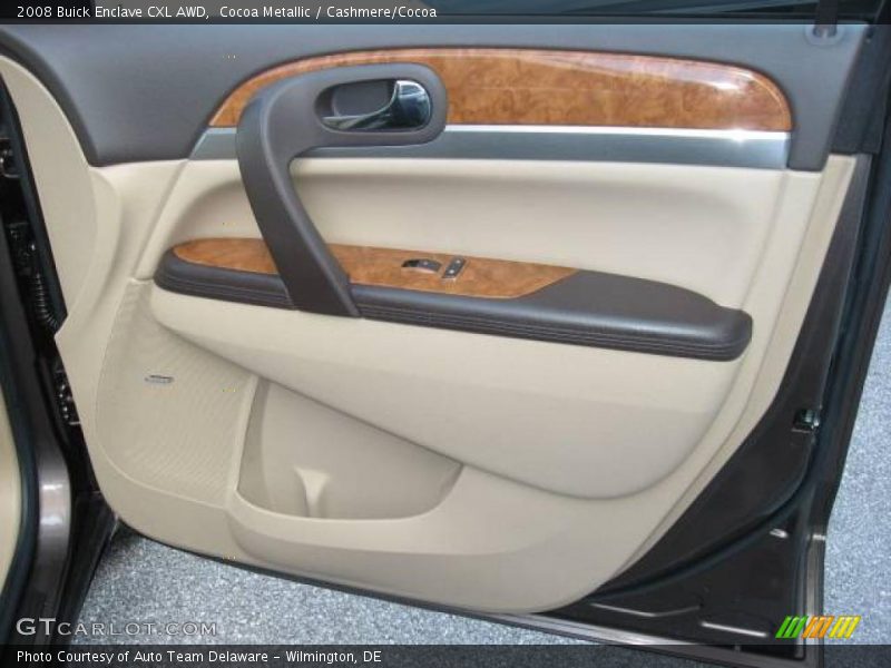 Cocoa Metallic / Cashmere/Cocoa 2008 Buick Enclave CXL AWD