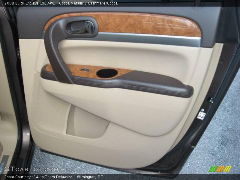 Cocoa Metallic / Cashmere/Cocoa 2008 Buick Enclave CXL AWD