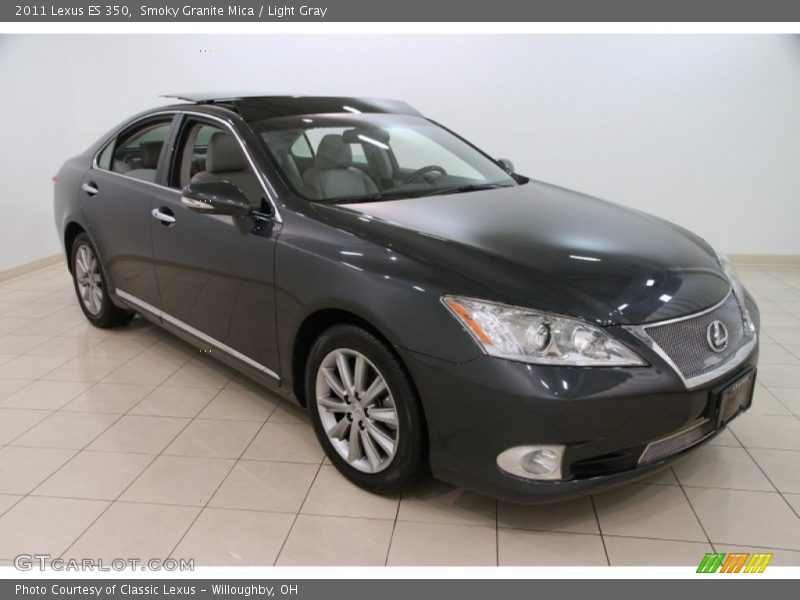 Smoky Granite Mica / Light Gray 2011 Lexus ES 350