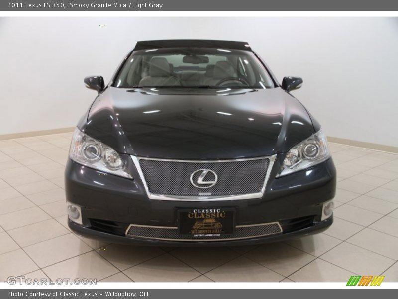 Smoky Granite Mica / Light Gray 2011 Lexus ES 350