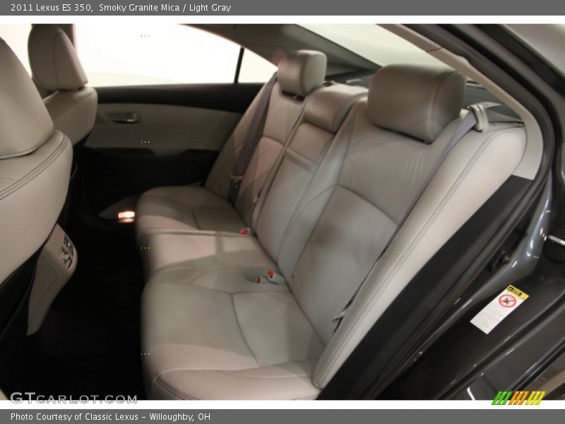 Smoky Granite Mica / Light Gray 2011 Lexus ES 350